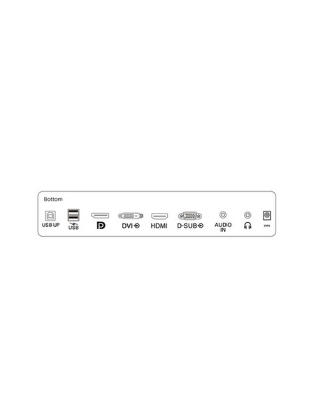MONITOR PHILIPS TOUCH LED 23.8" Wide 242B9T/00 IPS 1920x1080 5ms 250cd/mq 1000:1(50.000.000:1)2x2WMM Reg.inH VGA DVI HDMI DP USB