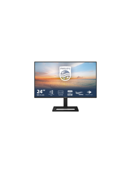 MONITOR PHILIPS LED 23.8"Wide 24E1N1300AE/00 IPS 1920x1080 4ms 250cd/mq 1.300:1 2x3W MM Reg.H HDMI USB-C docking