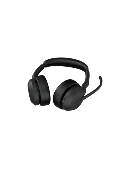Cuffia professionale Jabra Evolve2 55 Stereo MS Bluetooth, Canc. rumore, Cert. Microsoft  - con Link 380/390C