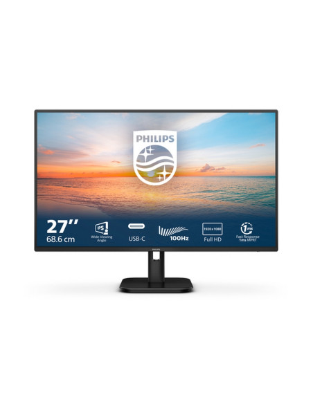 MONITOR PHILIPS LED 27"Wide 27E1N1300A/00 IPS 1920x1080 4ms 250cd/mq 1.300:1 2x3W MM HDMI USB-C docking