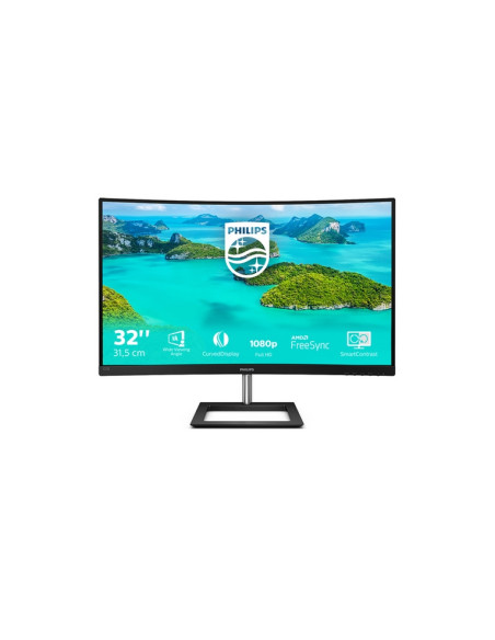 MONITOR PHILIPS LED 31.5" Wide CURVED 322E1C/00 VA 1920x1080 4ms 250cd/m2 3.000:1 MEGA INFINITY VGA HDMI DP GAMING