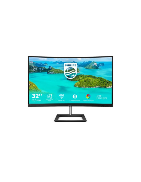 MONITOR PHILIPS LED 32"Wide CURVED 325E1C/00 VA 2560x1440 4ms 250cd/mq 3.000:1 (MEGA INFINITY) VGA HDMI DP GAMING