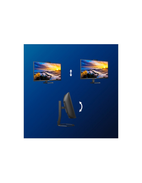 MONITOR PHILIPS LED 34" 21:9 CURVED 34E1C5600HE/00 3440x1440 1ms 300cd/m2 50.000.000:1 2x5W MM Webcam RegH HDMI DP USB-C docking