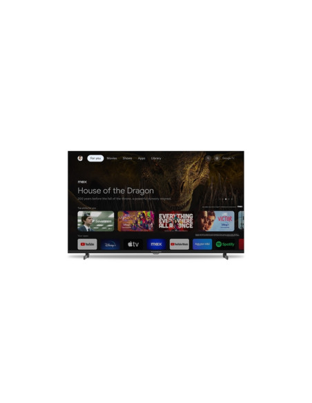 TV THOMSON LED 43" 43UG4S14 SMART GOOGLE TV DVB-T2/S2 UHD CI+ 3XHDMI 2XUSB  -TELECOMANDO RETRO ILLUMINATO VESA