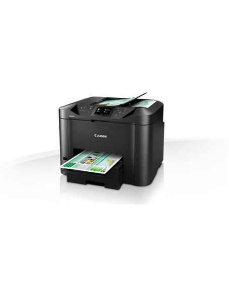 MULTIFUNZIONE CANON INK Maxify MB5450 A4 23/15IPM 500FF FAX DADF DUPLEX LAN USB WiFi LCD 8.8cm stampa da servizi cloud