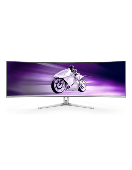 MONITOR PHILIPS 49" OLED 32:9 CURVED 49M2C8900L/00 VA 5120x1440 144HZ 0.03ms 30W MM Reg.H 2HDMI DP USB-C docking Silver