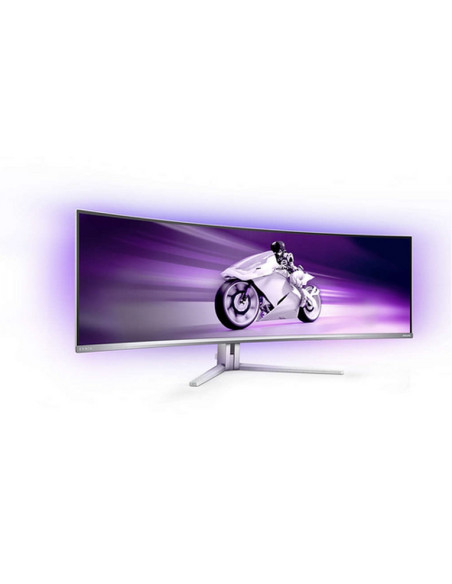 MONITOR PHILIPS 49" OLED 32:9 CURVED 49M2C8900L/00 VA 5120x1440 144HZ 0.03ms 30W MM Reg.H 2HDMI DP USB-C docking Silver