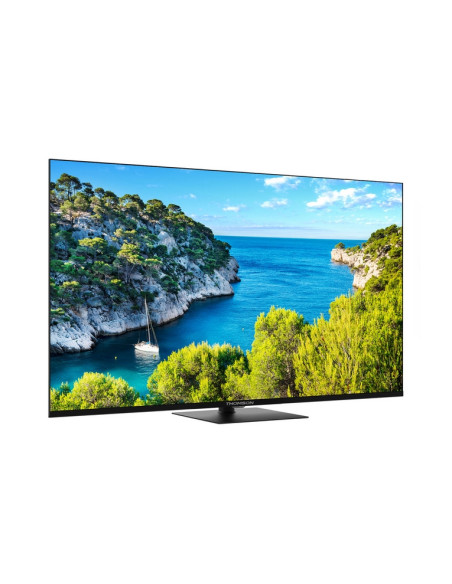 TV THOMSON LED 55" 55UG5C14 SMART GOOGLE TV DVB-T2/S2 UHD CI+ 3XHDMI 2XUSB  - CENTRAL STAND - TELECOMANDO RETRO ILLUMINATO VESA