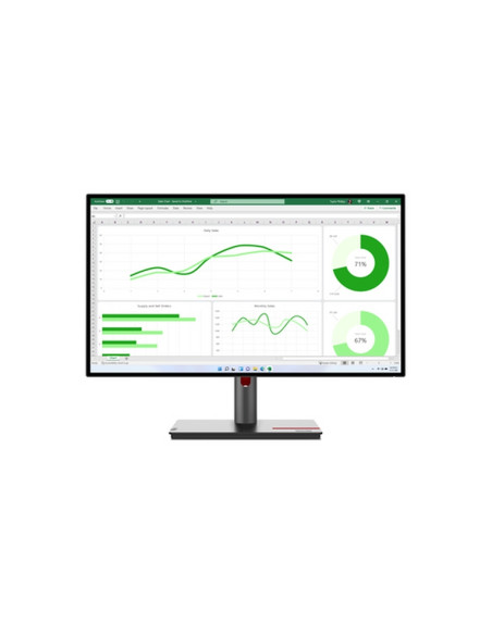 MONITOR LENOVO P27q-30 63A2GAT1EU 27" IPS/QHD/HDMI,DP,Daisy chain