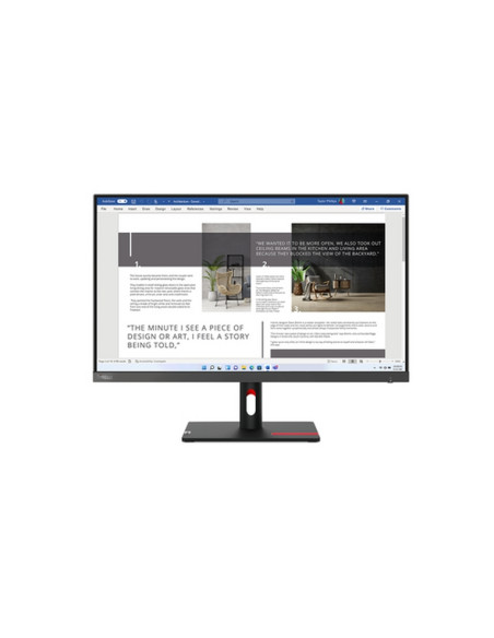 MONITOR LENOVO S27i-30 63DFKAT4EU 27" IPS/FHD/VGA,HDMI