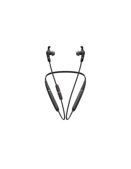 Auricolare professionale Jabra wireless Evolve 65e MS Skype for Business con cancellazione del rumore e Bluetooth 5.0