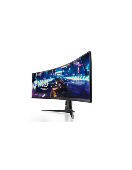 MONITOR ASUS LED ROG STRIX 49" Wide CURVED XG49VQ WQHD 3840x1080 144hz 1ms 450cd/m2 2X5W MM 2HDMI DP FreeSync2 GAMING