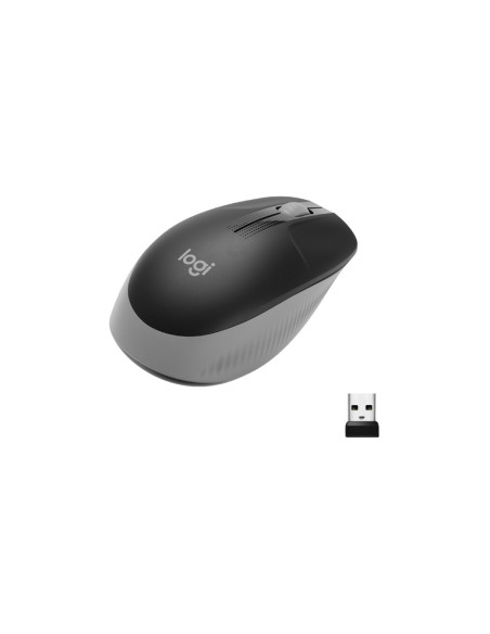 MOUSE LOGITECH "Wireless Mouse M190 " USB 1000 dpi 3 PULSANTI GRIGIO 910-005906