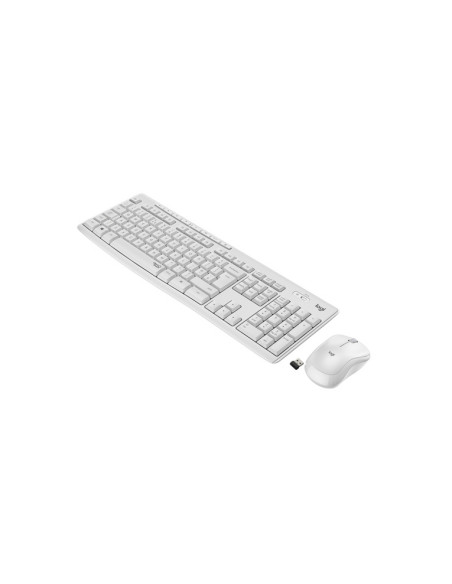 TASTIERA LOGITECH+MOUSE Wireless Desktop MK295 SILENT COMBO USB BIANCO 920-009821