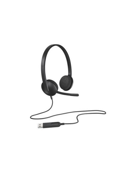 CUFFIA LOGITECH USB "H340" con Microfono 981-000475