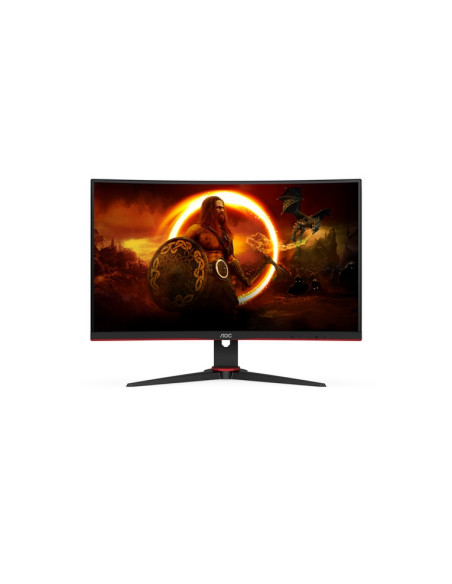 MONITOR AOC LED 27" Wide CURVED C27G2ZE/BK 1920x1080 0.5ms 300cd/mq 3.000:1(80.000.000:1) 2HDMI DP GAMING