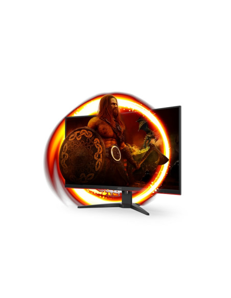 MONITOR AOC LED 31.5" Wide CURVED C32G2ZE/BK VA 1920x1080 1ms 300cd/mq 4.000:1(80.000.000:1) 2HDMI DP VESA 240HZ GAMING