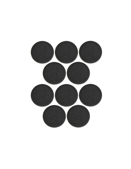 COPRIAURICOLARI IN GOMMAPIUMA PER JABRA EVOLVE 20-65 - PACK DI 10