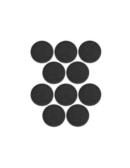 COPRIAURICOLARI IN GOMMAPIUMA PER JABRA EVOLVE 20-65 - PACK DI 10